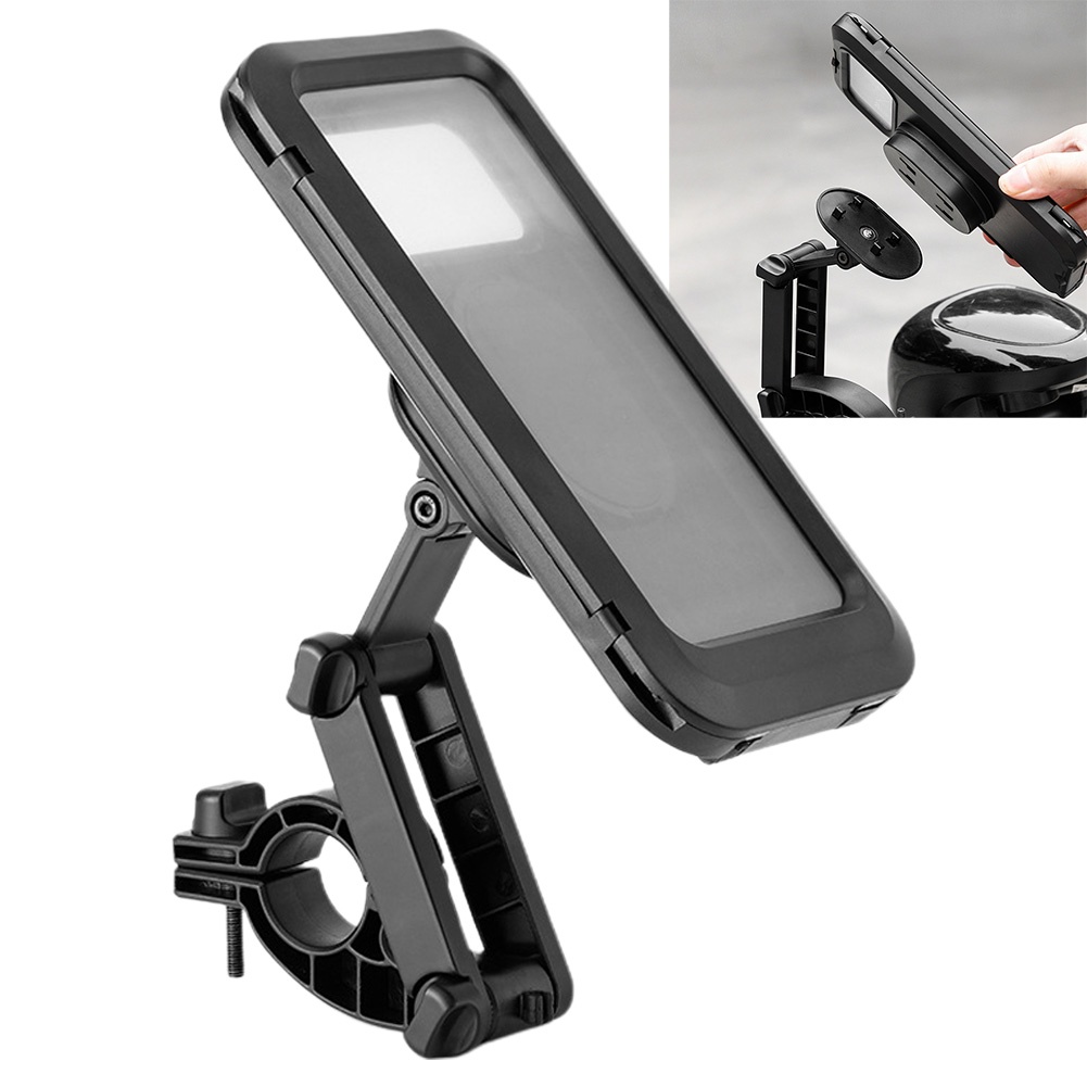 Ốp Điện Thoại Gắn Tay Lái Xe Đạp / Mô Tô Kích Thước 22-32mm