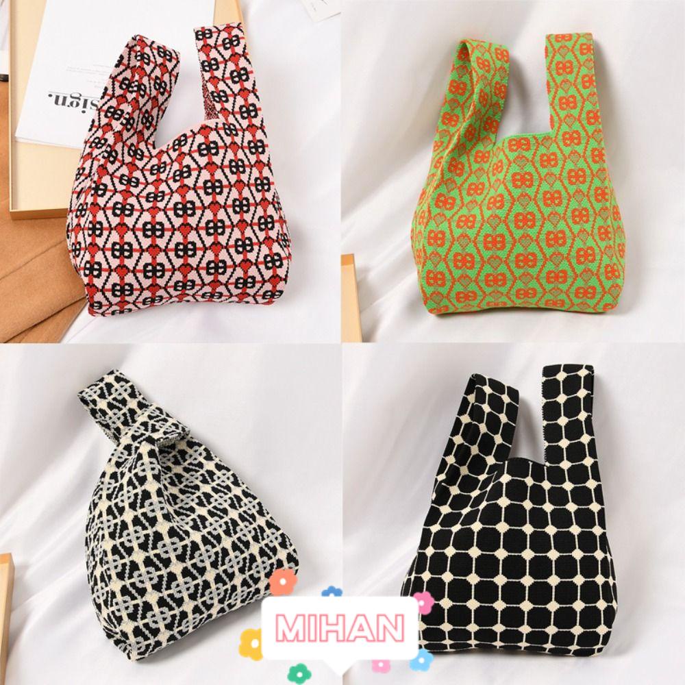 Túi Xách Đan Len Mini MIHAN1 Thời Trang Cho Nữ