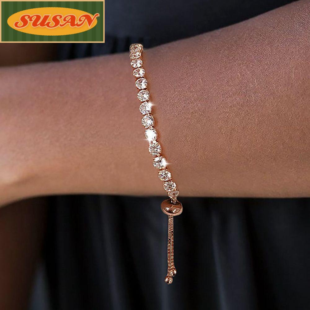 Vòng Tay Đá Zirconia Thời Trang Mới Xu Hướng SUSANS Tennis