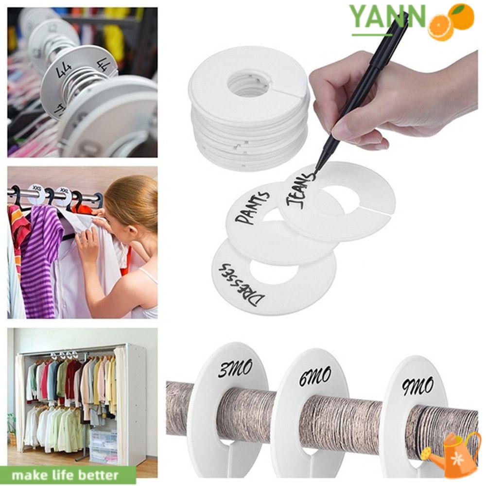 Set 1 / 10 Móc Tròn Treo Quần Áo DIY Tiện Lợi