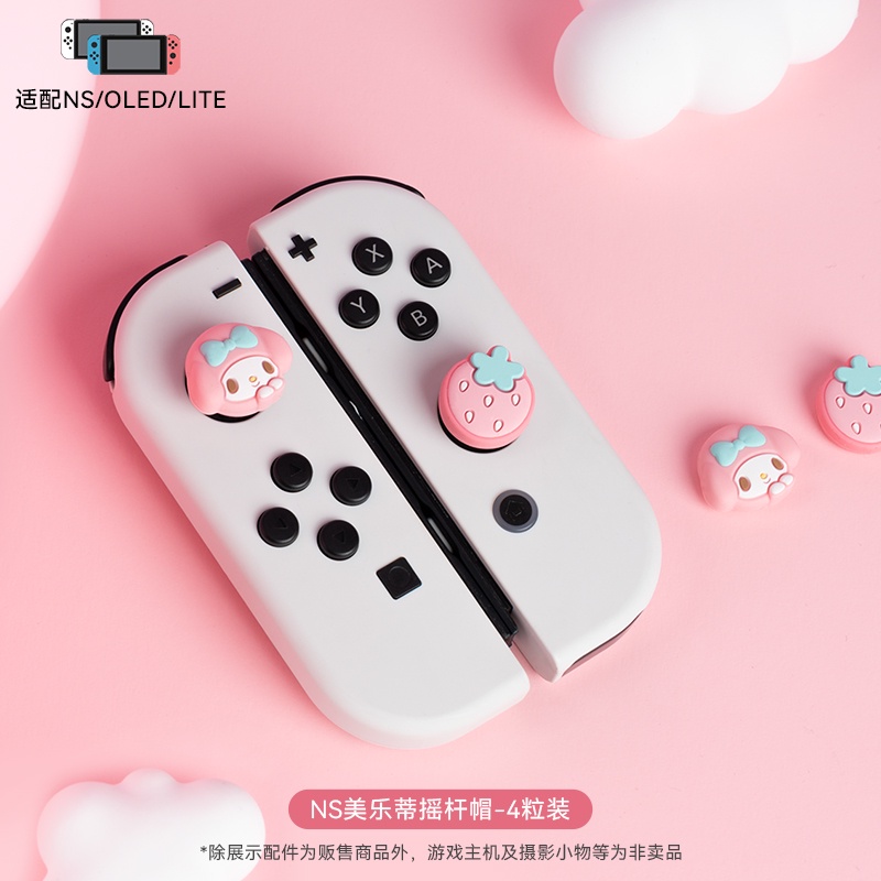 SANRIO Nắp Silicone Bảo Vệ Ngón Cái Cho Nintendo Switch Và Switch OLED