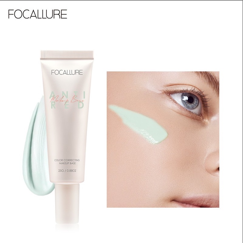 Kem lót FOCALLURE dưỡng ẩm, làm sáng da, lâu trôi cho da mẩn đỏ, da vàng FA-166 25g