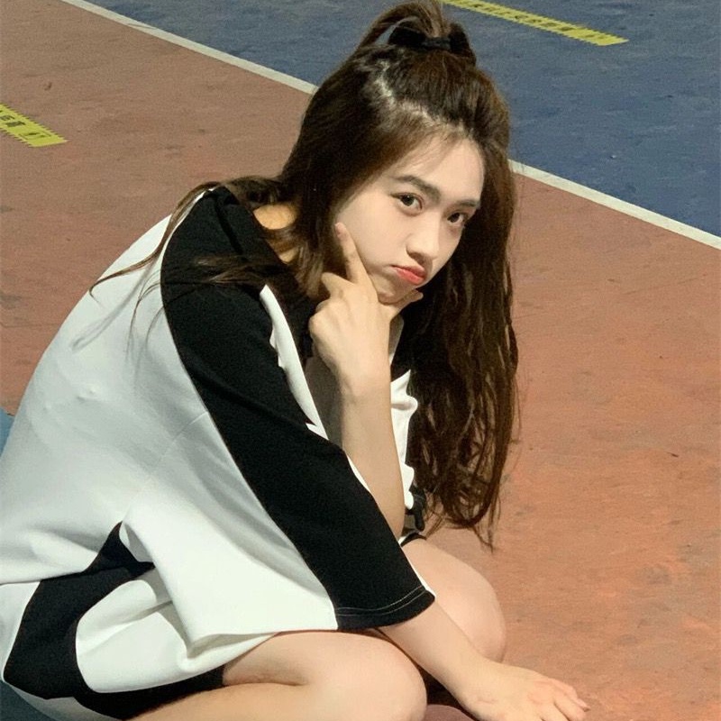 Áo Thun polo Tay Ngắn Có Khóa Kéo Phối Màu Tương Phản Phong Cách Thời Trang Mới 2023