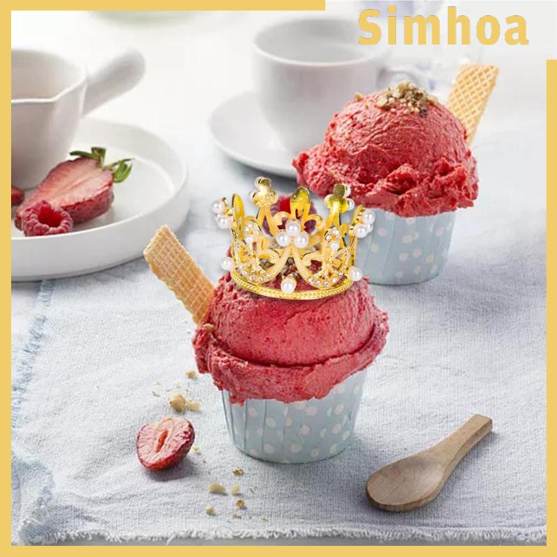Topper Cắm Trang Trí Bánh Kem Hình Vương Miện Công Chúa 2.17 &quot;Dành Cho Tiệc Mừng Em Bé