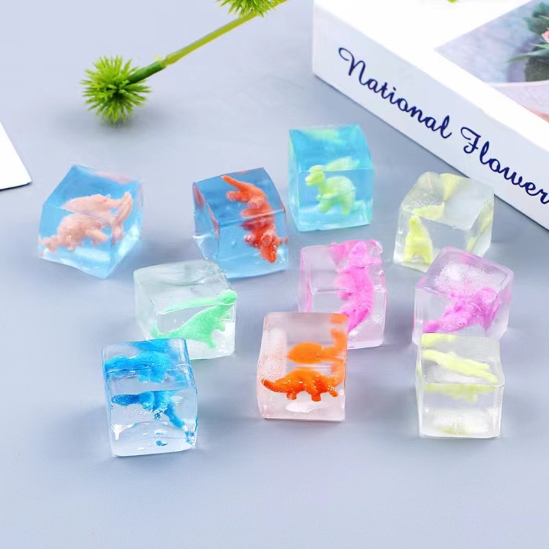 Khối Đá Hổ Phách Đồ Chơi Chất Lượng Cao