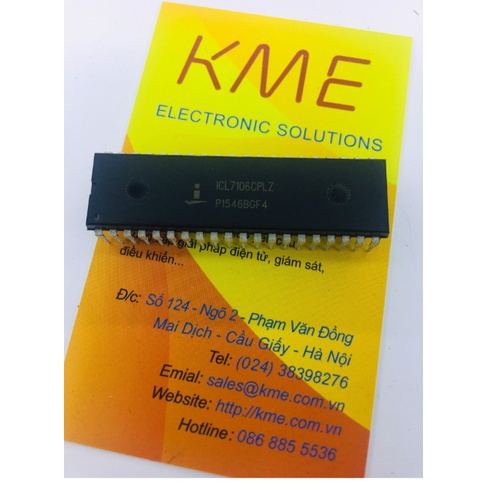 IC ADC-DAC ICL7106 DIP-40 (Cái)