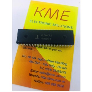 Ic adc-dac icl7106 dip-40