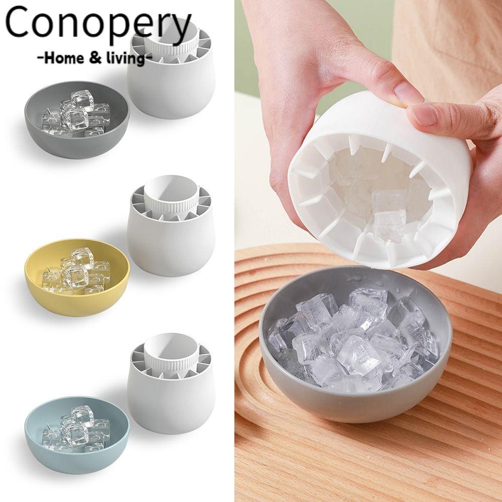 CONOPERY Khuôn Silicone Làm Đá Viên / Cocktail Kiểu Dáng Dễ Thương