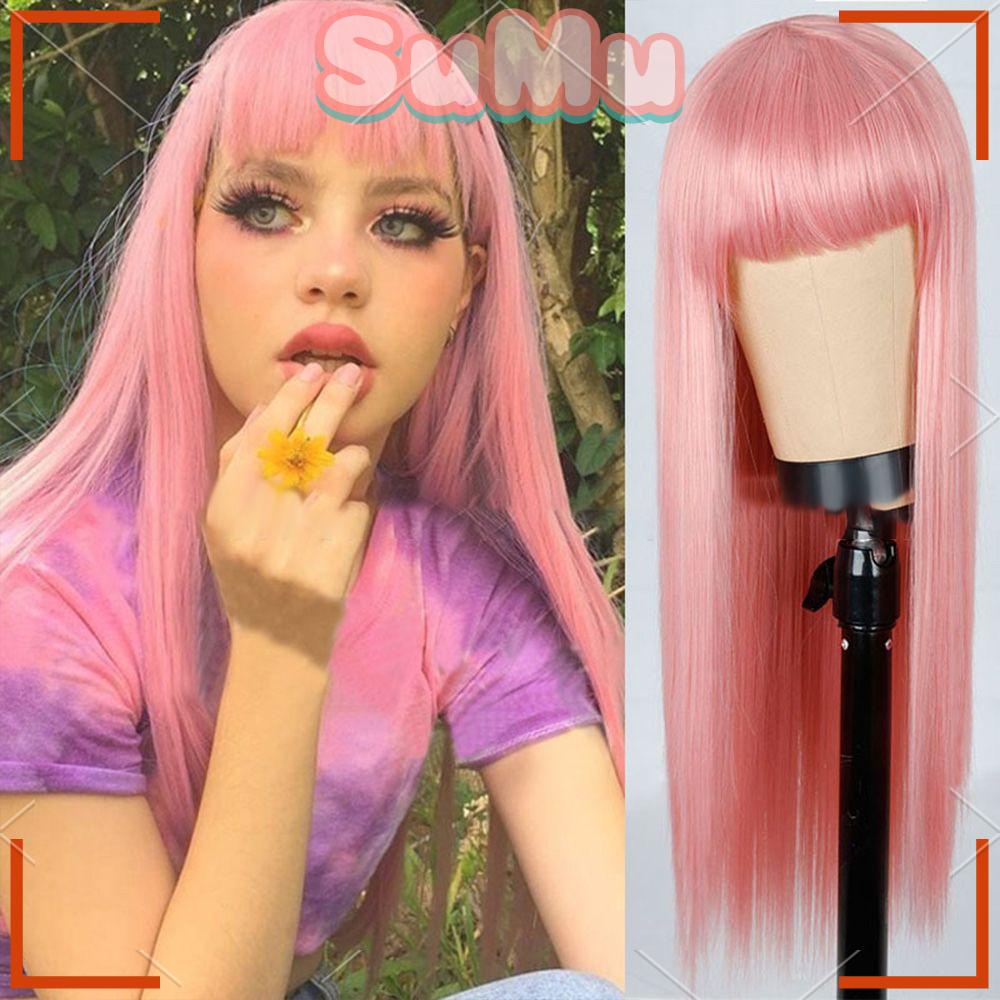 Bộ Tóc Giả Dài Dày Chịu Nhiệt Độ Cao Cho Nữ