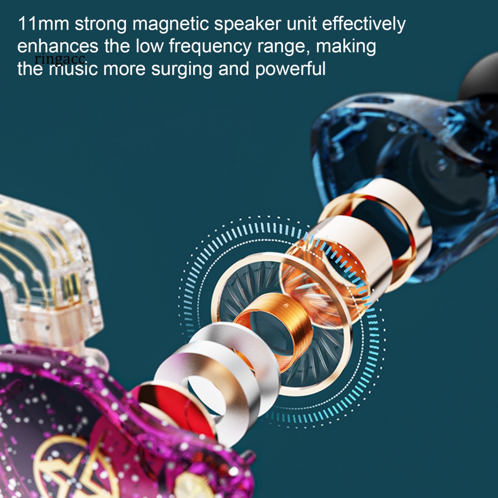 Tai Nghe Có Dây RGA Độ Nhạy Cao Chống Thấm Nước Giảm Tiếng Ồn Có Micro Cho Điện Thoại 3