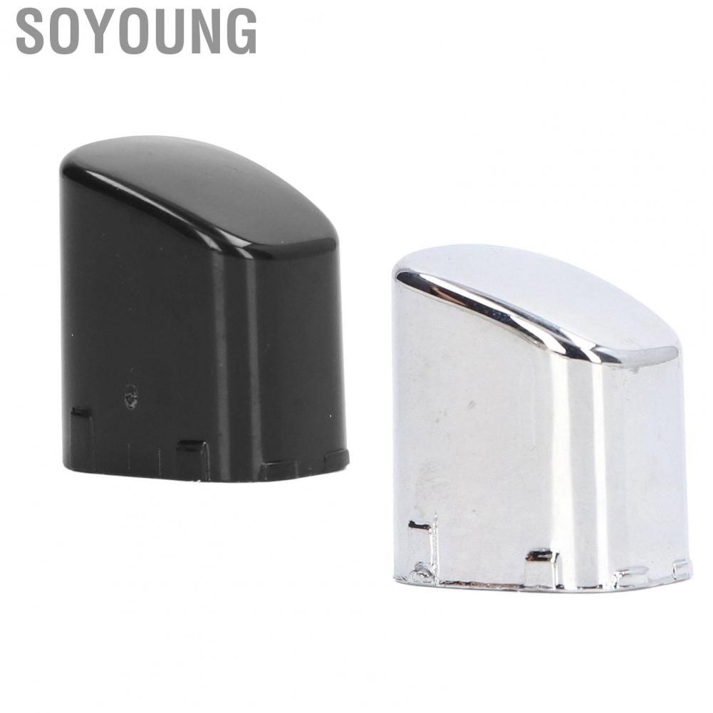 Soyoung Parking Brake Button Cap  ABS 6rd711333a Scratch Resistant Antiaging Handbrake Cover Wearproof for Car