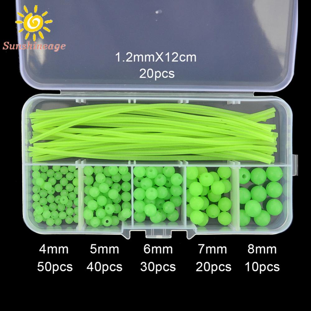 171 Hạt Phát Sáng Trong Bóng Tối Kích Thước 5-8mm Dùng Trong Câu Cá