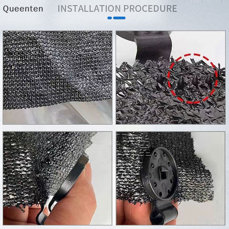 Bộ 5 Kẹp Giữ Tấm Phim Che Nắng Cho Nhà Kính