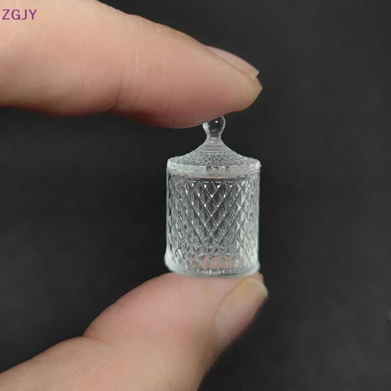 Mô Hình Hũ Kẹo / Bánh Quy / Thức Ăn Mini Bằng Silicon Độc Đáo Trang Trí Nhà Búp Bê Mới