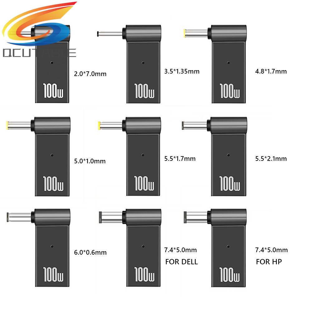 Đầu Nối Nguồn USB Type-C 100W Cho Laptop