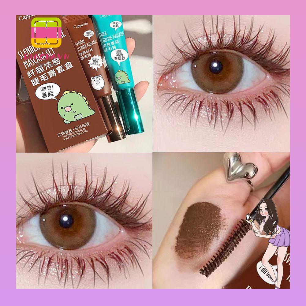 DIACHAVN Mascara Sợi Tơ 4D Chống Thấm Nước Nối Dài Lông Mi Chuyên Dụng Cho Trang Điểm