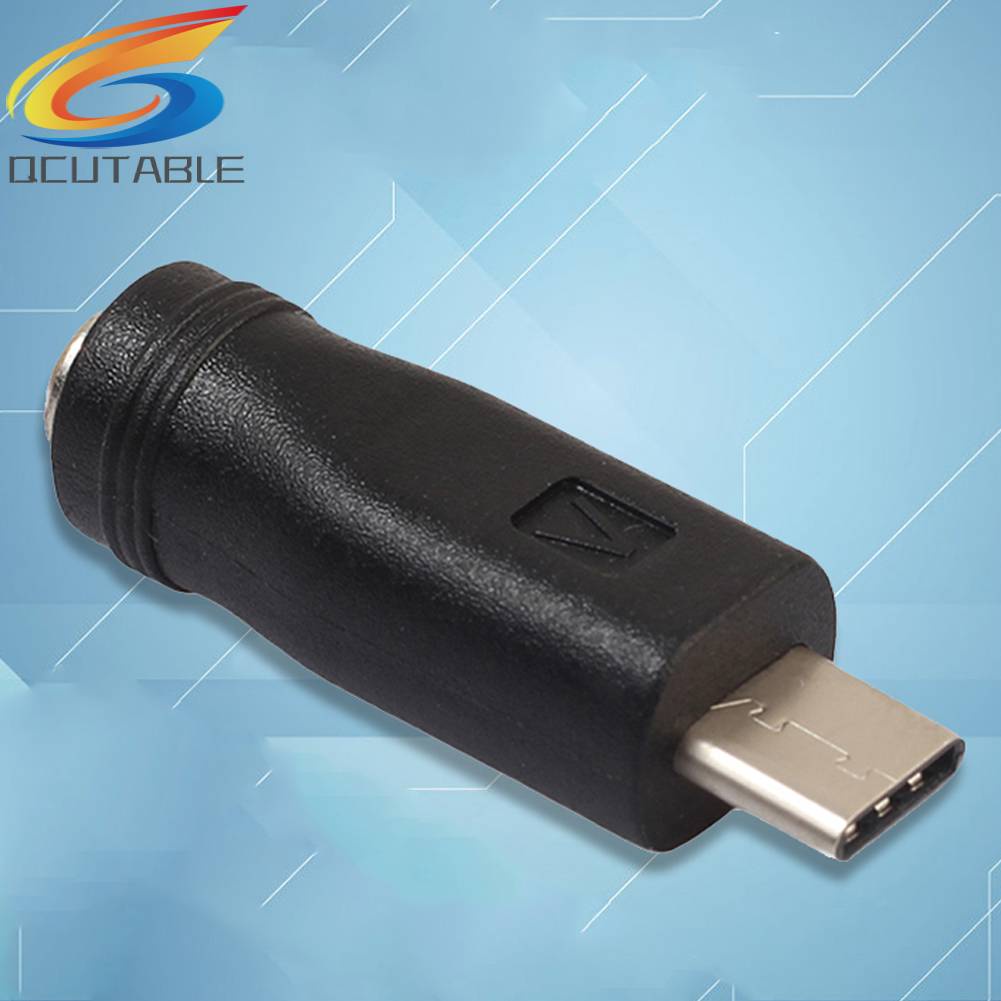 Bộ Chuyển Đổi Nguồn Điện DC Từ Đầu Cắm Type-C USB Sang Ổ Cắm 5.5x2.1mm Cho Laptop / PC