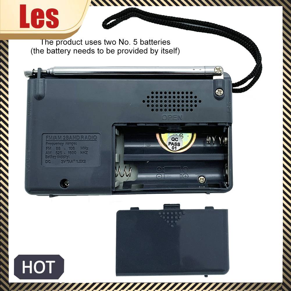 Radio Mini Băng Tần Kép Kèm Ăng Ten Chất Lượng Cao