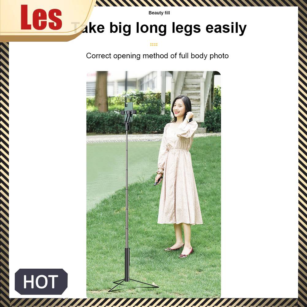 Giá Đỡ Điện Thoại 66inch Kết Nối Bluetooth Hỗ Trợ Quay Video / Ghi Âm / Chụp Hình Selfie