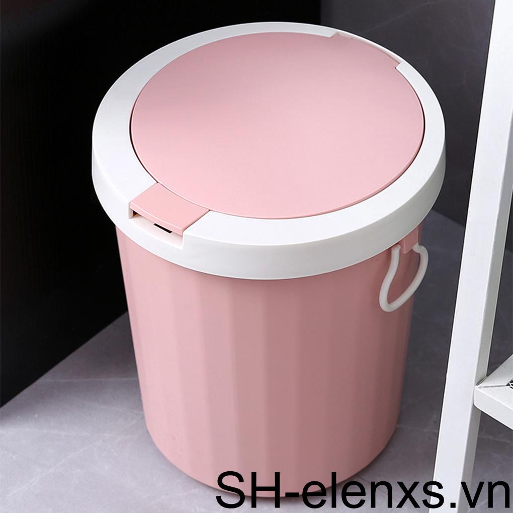 Thùng Rác Có Nắp Thiết Kế Đơn Giản Tiện Dụng Cho Gia Đình