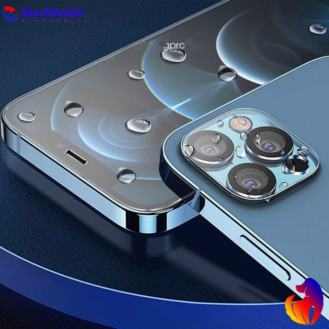 Kính Cường Lực Bảo Vệ Màn Hình Chống Tĩnh Điện Kèm Khay Lắp Đặt Cho Iphone14