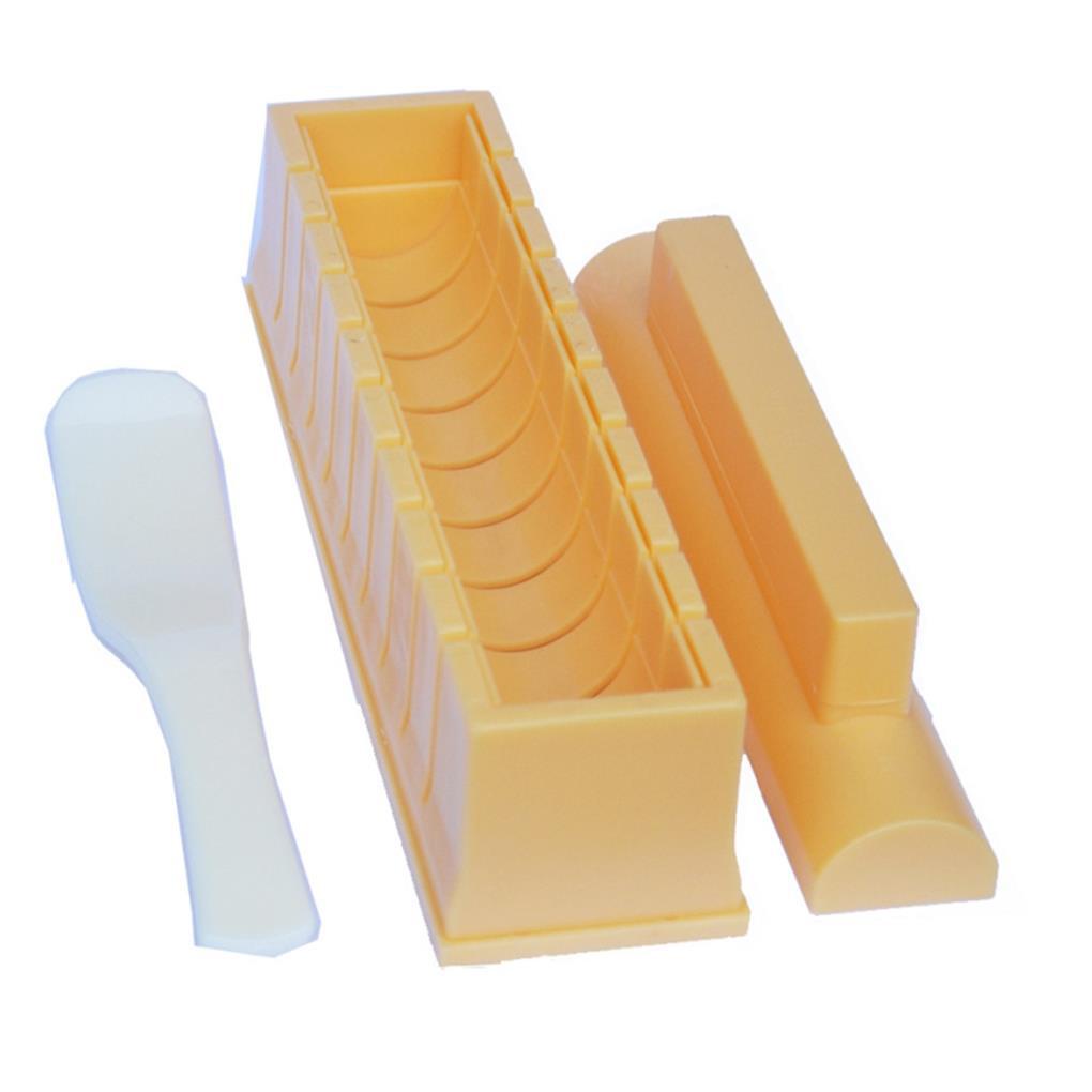 Set 4 Khuôn Làm Sushi Hình Tròn Chống Dính Tiện Dụng DIY