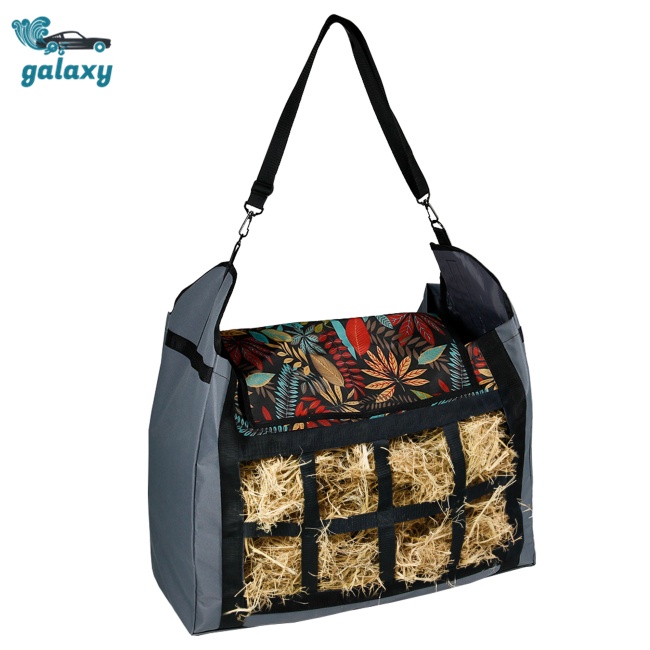 Galaxy Túi Đựng Thức Ăn Cho Ngựa / Dê / Lạc Đà Bằng Vải Oxford Dung Tích Lớn
