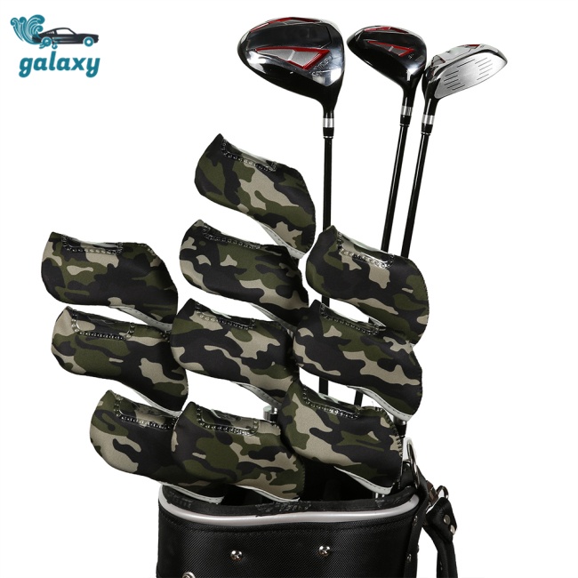 Galaxy Set 10 Vỏ Bọc Đầu Gậy Đánh Golf Nhiều Màu