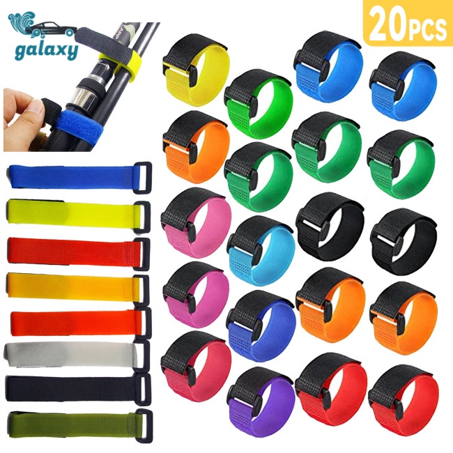 Galaxy Set 20 Dây Cột Cần Câu Cá 20cm Nhiều Màu Chống Trượt Có Thể Tái Sử Dụng