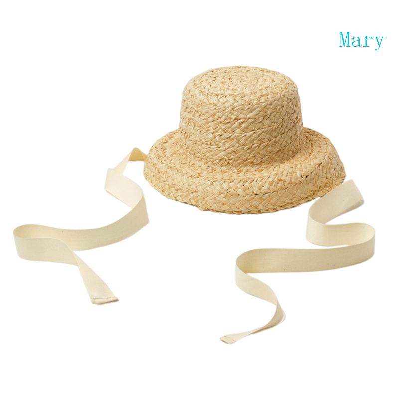 Nón Cối Phối Ren Thoáng Khí Thời Trang Đi Biển Mùa Hè Cho Bé