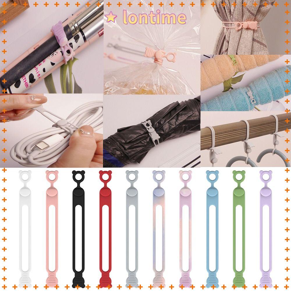 LONTIME Dụng Cụ Quấn Dây Cáp / Tai Nghe Để Bàn Tiện Lợi