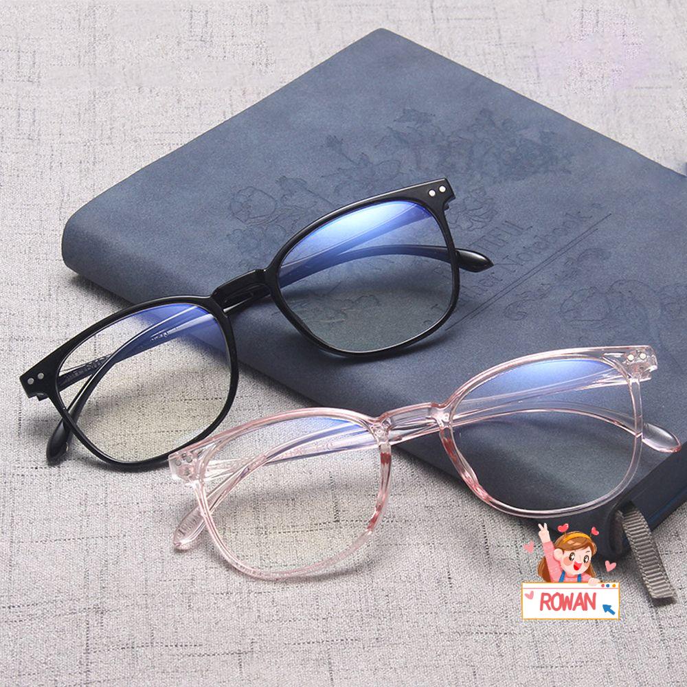 ROWANS Kính Mát Chống Ánh Sáng Xanh Phong Cách Retro Thời Trang Cho Nữ