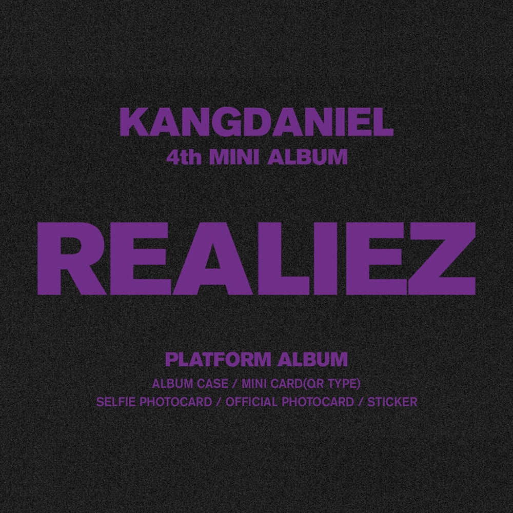 KANG DANIEL - 4TH MINI ALBUM  PLATFORM ALBUM