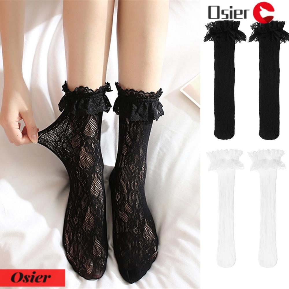 OSIER1 Đôi Vớ DàI PhốI Nơ ThờI Trang Cho Nữ