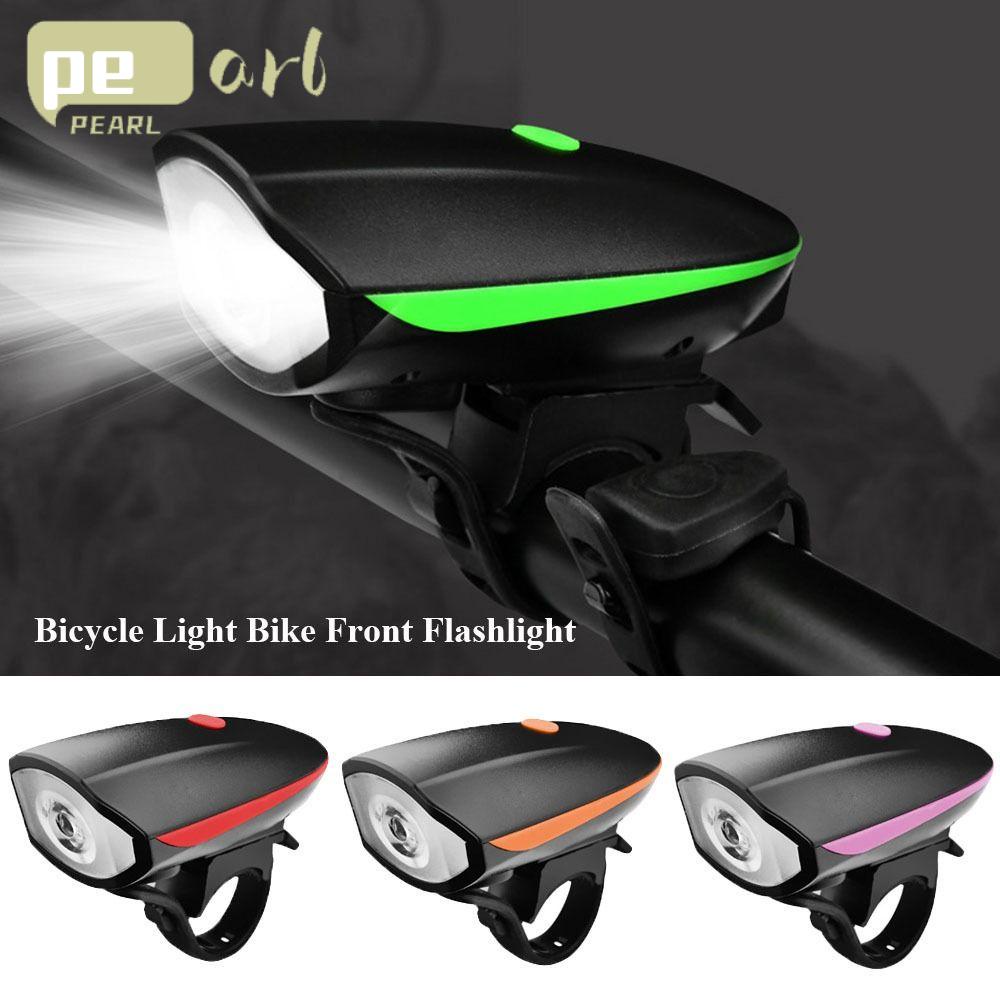 PEARLVN Đèn Pha Góc Rộng Cổng Sạc USB Cho Xe Đạp