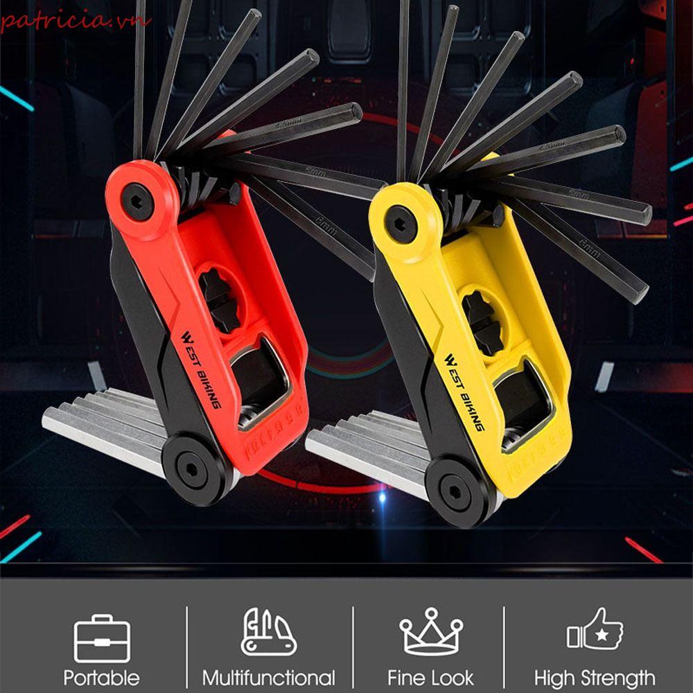 PATRICIA Tua Vít Lục Giác Đa Năng Dùng Sửa Chữa Xe Đạp