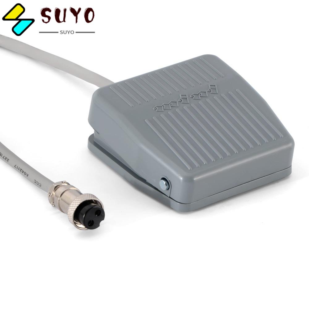 Công Tắc Chân SUYO Bằng Nhựa Bền Màu Xám Kèm Dây Hàn Di Động Cho TFS-201