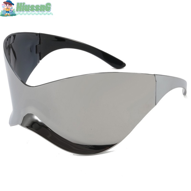 1 Đôi Kính Mát Chống Tia Uv400 Y2k Cho Nam