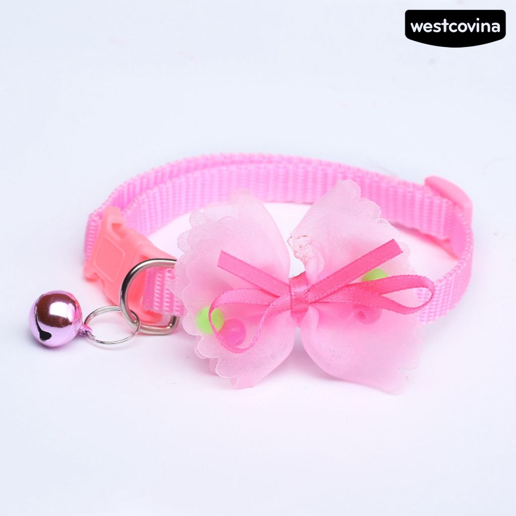 [COD]♞Vòng Cổ Gắn Chuông Màu Trơn Dễ Thương Dành Cho Thú Cưng