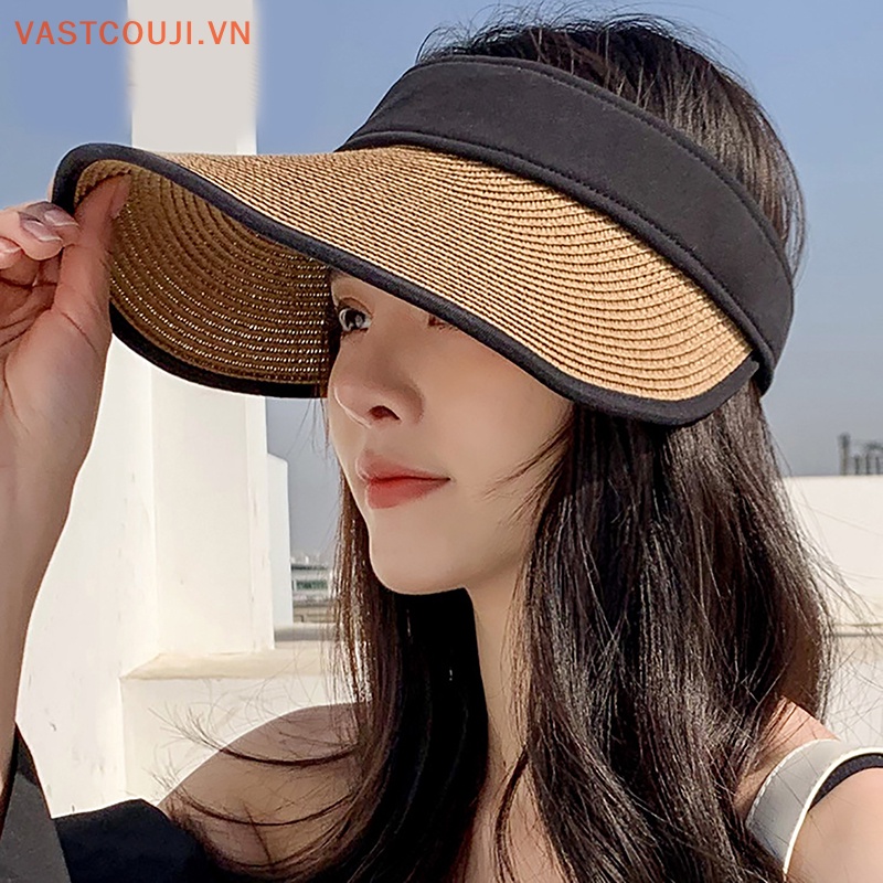 Mũ Lưỡi Trai Nửa Đầu Che Nắng Thời Trang Đi Biển Mùa Hè Cho Nữ