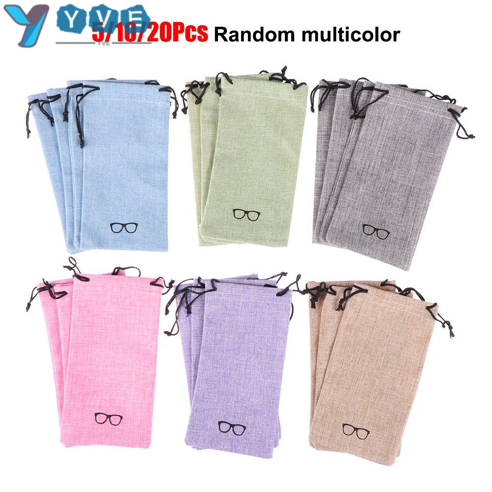 YVE Set 5 / 10 / 20 Túi Rút Đựng Mắt Kính Tiện Lợi