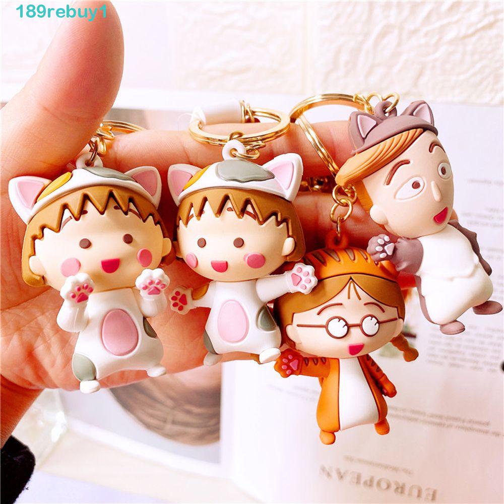 Móc Khóa Hình Búp Bê Maruko-Chan Dễ Thương