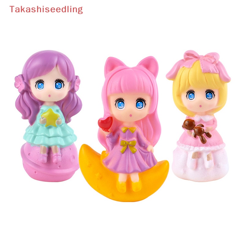 Đồ Chơi Trang Trí Bánh Kem Hình Đám Mây / Ngôi Sao / Mặt Trăng Hoạt Hình Dễ Thương Cho Bé Gái