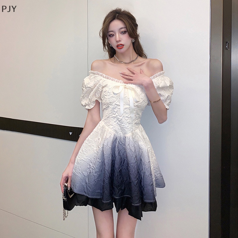 Đầm Lolita Màu Gradient Ngọt Ngào Thanh Lịch Cho Nữ PJ