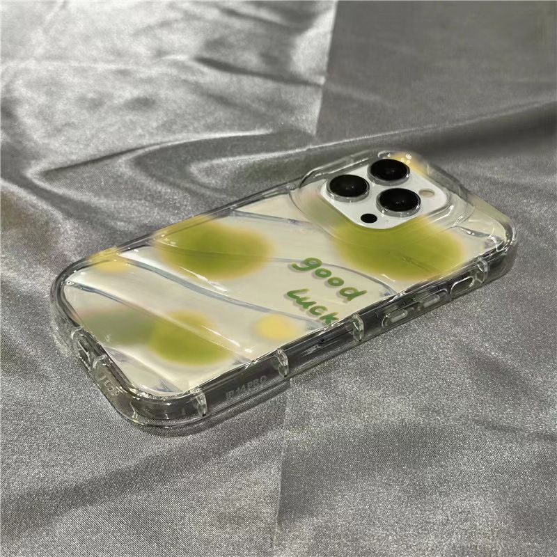 Ốp Điện Thoại Mềm Trong Suốt Họa Tiết Trái Tim Cho Iphone 14Promax 1312 / 11 7 / 8plus xr / sins VXYM