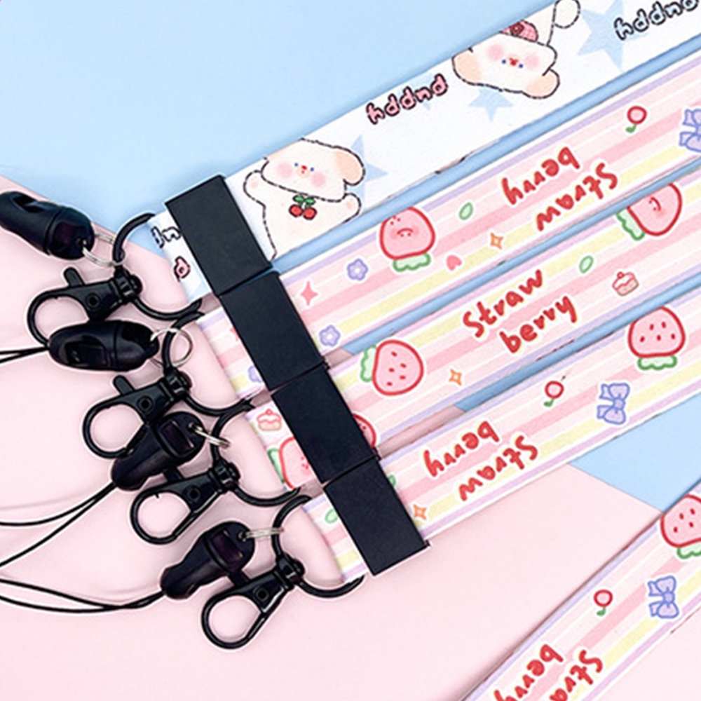 Dây Đeo Thẻ Siêu Bền Chống Thất Lạc Họa Tiết Hoạt Hình Dễ Thương