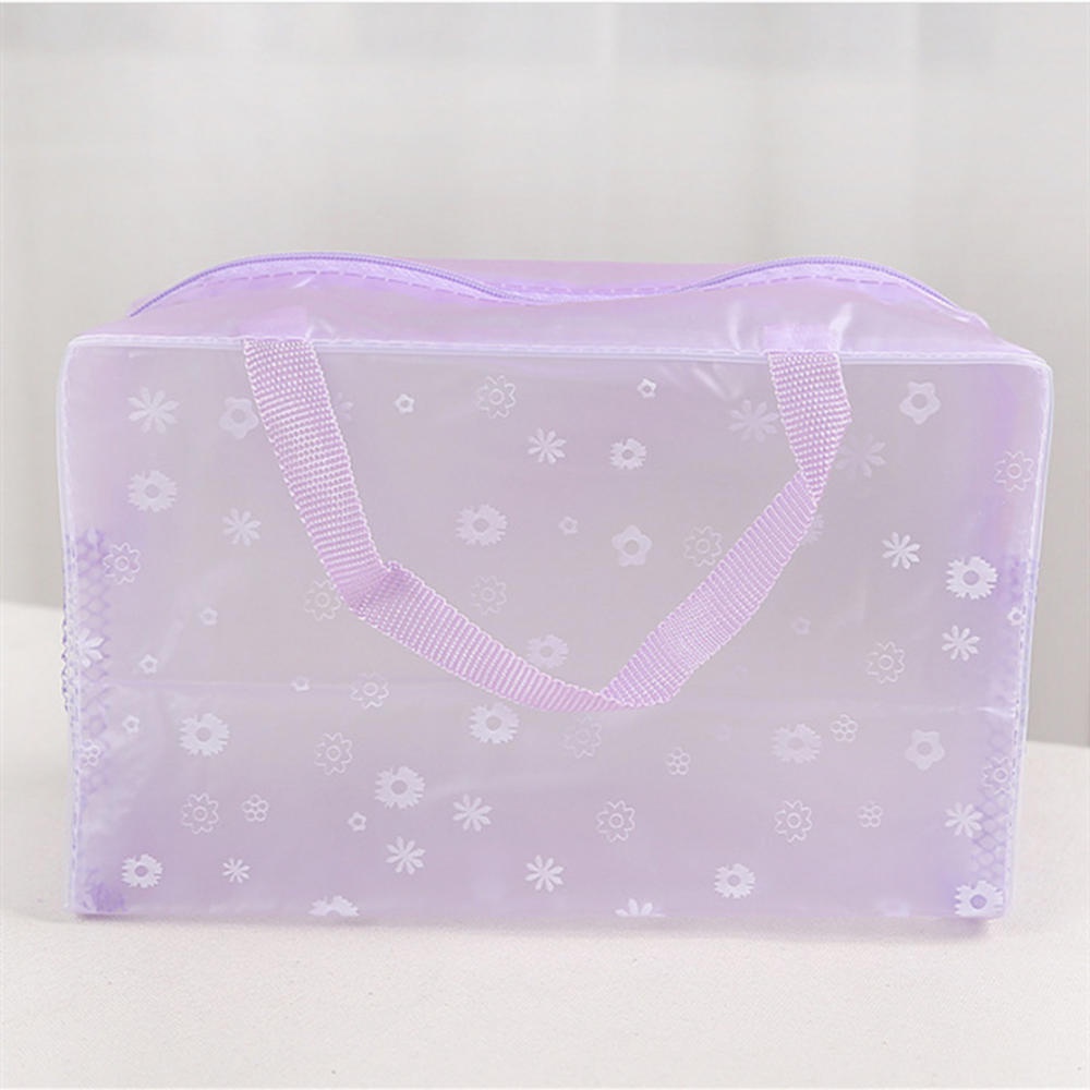 Túi Đựng Mỹ Phẩm Trong Suốt Chống Thấm Nước 5 Màu Tùy Chọn