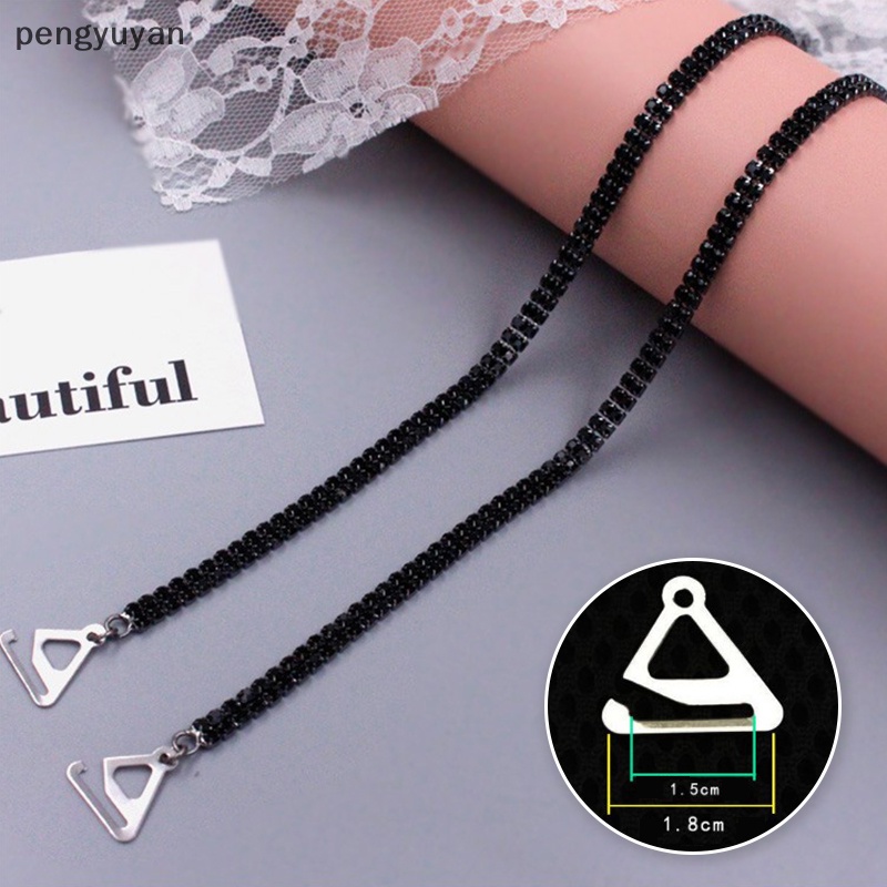 1 Cặp Dây Đeo Vai Đính Đá Trang Trí Áo Ngực Đơn Giản Cho Nữ