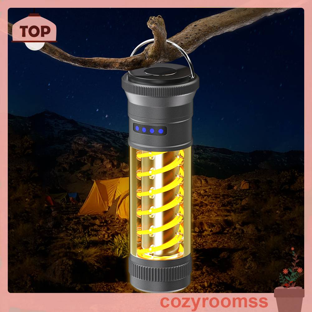 Đèn Cắm Trại Chống Thấm Nước Sạc USB Loại C 10-150LM 1800mAh