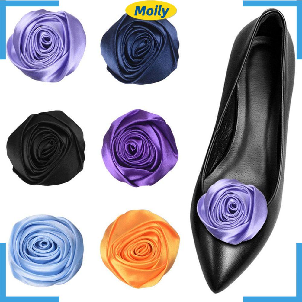 MOILYVN Set 2 Phụ Kiện Kẹp Giày Cao Gót Trang Trí Đám Cưới